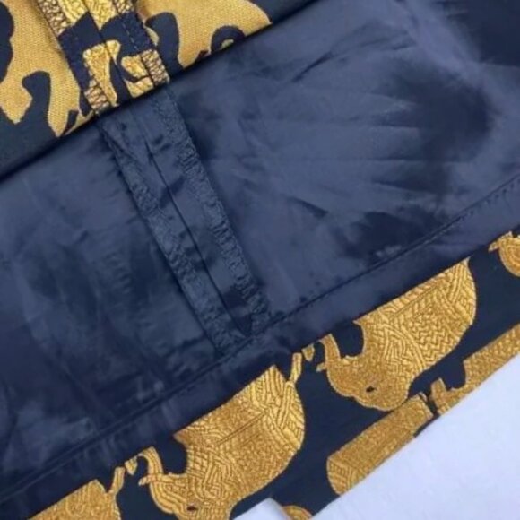 J CREW Women's "Elephant Parade" Mini Skirt EUC Size 4 - Picture 3 of 7